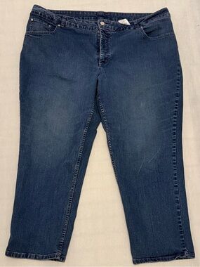 Just My Size Dark Blue Cropped Jeans
